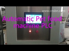 Dây chuyền sản xuất máy đùn trục vít đôi hoàn toàn tự động dành cho chó cưng SLG 70 có điều khiển plc