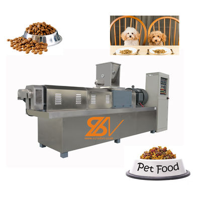 Automatic Dry Pet Food Extrusion Equipment SLG95 SLG120