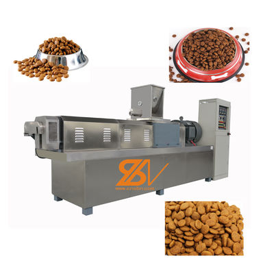 Siemens Motor Multi Functional Cat Food Production Line thép không gỉ