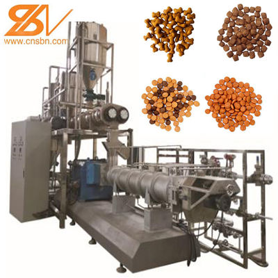 SLG85 Dry Dog Food Manufacturing Equipment 2-3t/H  BV Certification