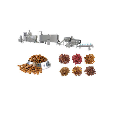 Máy sản xuất thức ăn cho chó khô tự động 500-600KG/H