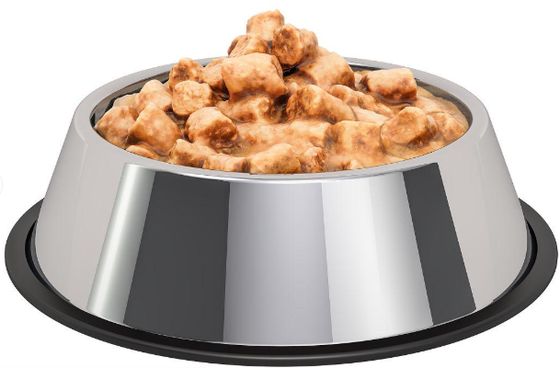 Dòng sản xuất thức ăn chó / mèo hoàn toàn tự động Saibainuo