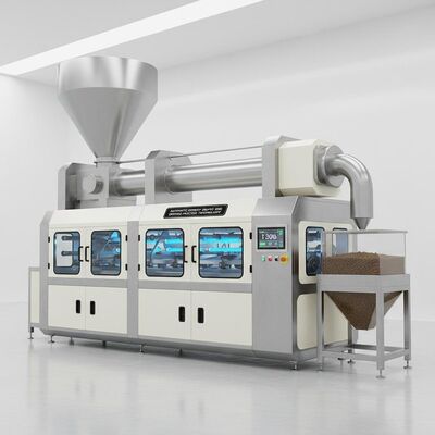 Máy chế biến thức ăn vật nuôi 1200 kg kết hợp công nghệ quá trình sấy tự động tiết kiệm năng lượng để hiệu quả