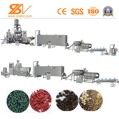 2 Vít cá pellets Feed Extruder / cá Feed Extrusion làm máy