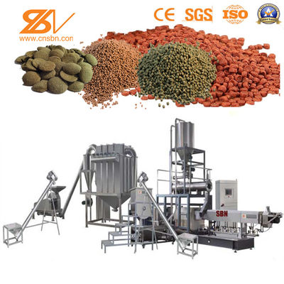 Automatic Fish Feed Processing Machinery With SGS Certification