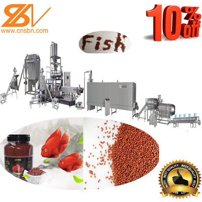 Dây chuyền máy đùn chế biến thức ăn chăn nuôi thủy sản 380v / 50hz