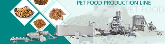 Dry Wet Type Dog Food Processing Equipment Extruder dây chuyền sản xuất