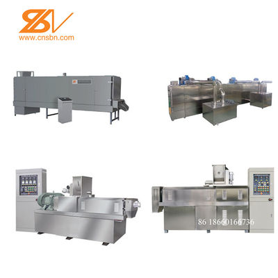 Máy đùn thức ăn cho chó cưng dạng khô hai trục vít / Máy làm viên thức ăn chăn nuôi