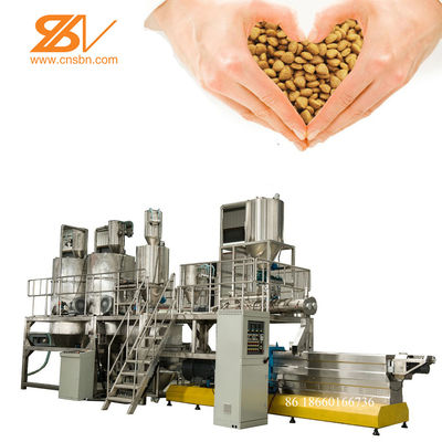 Máy móc chế biến thức ăn cho thú cưng Saibainuo, Máy đùn thức ăn cho thú cưng 150-5000 Kg/h