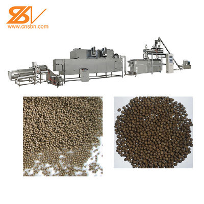 4TPH 5TPH Máy ép thức ăn cá nổi với vít kép