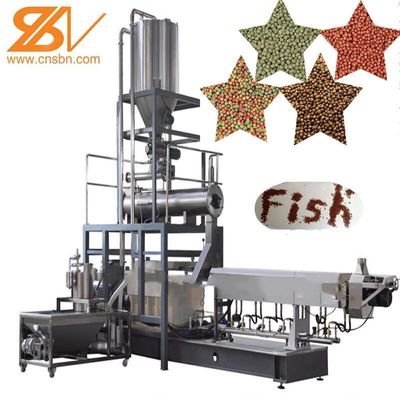 Dây chuyền máy đùn thức ăn cá nổi Saibainuo