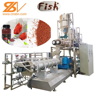 Dây chuyền sản xuất thức ăn tự động cho tôm cá, công suất 500kg/giờ