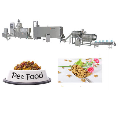 250kg/h Đường chế biến thực phẩm chó mèo nuôi