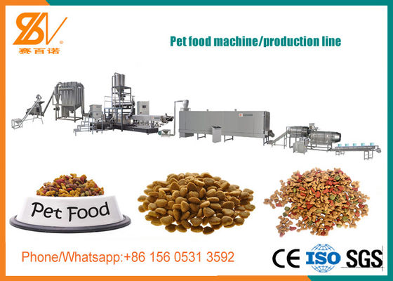 Máy chế biến thức ăn cho chó mèo 500kg/giờ