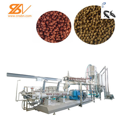 Máy ép thức ăn cá hai vít đơn giản Capacity lớn